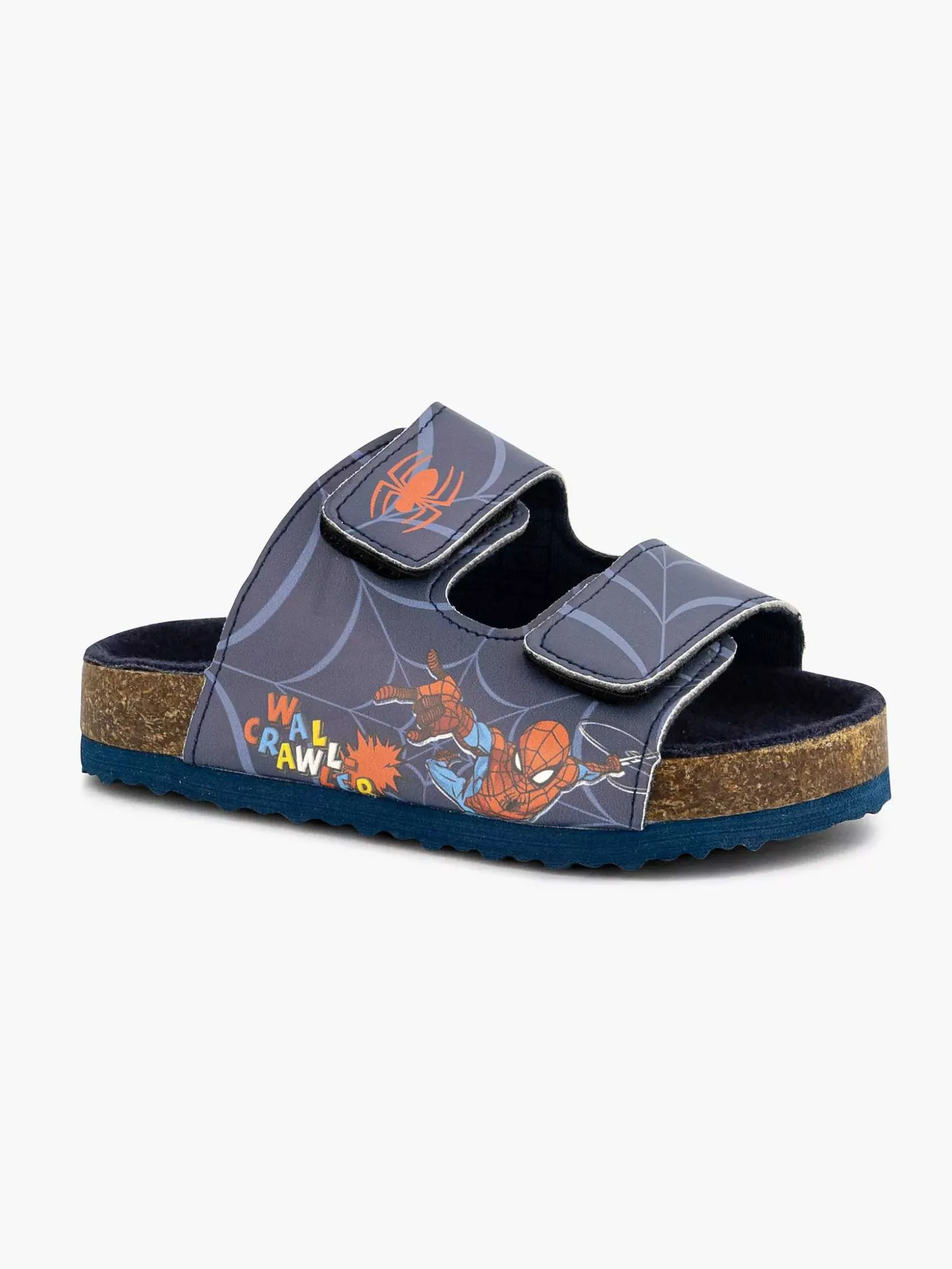 Spiderman Donkerblauwe Slipper-Kinderen Jongensschoenen