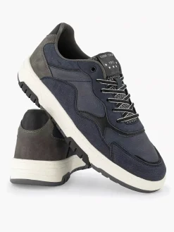 Oxmox Donkerblauwe Sneaker-Heren Sneakers