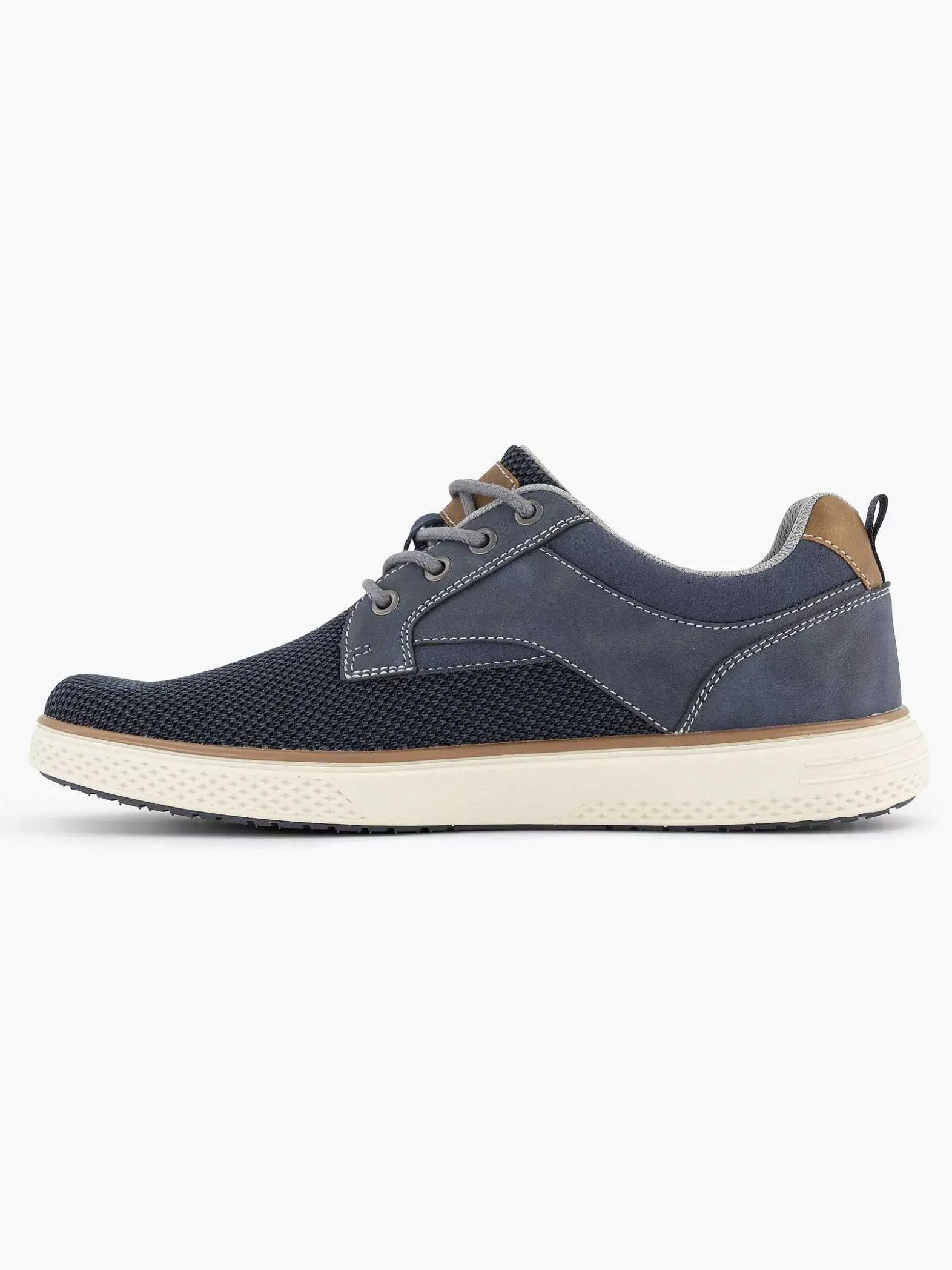 Easy Street Donkerblauwe Sneaker-Heren Sneakers