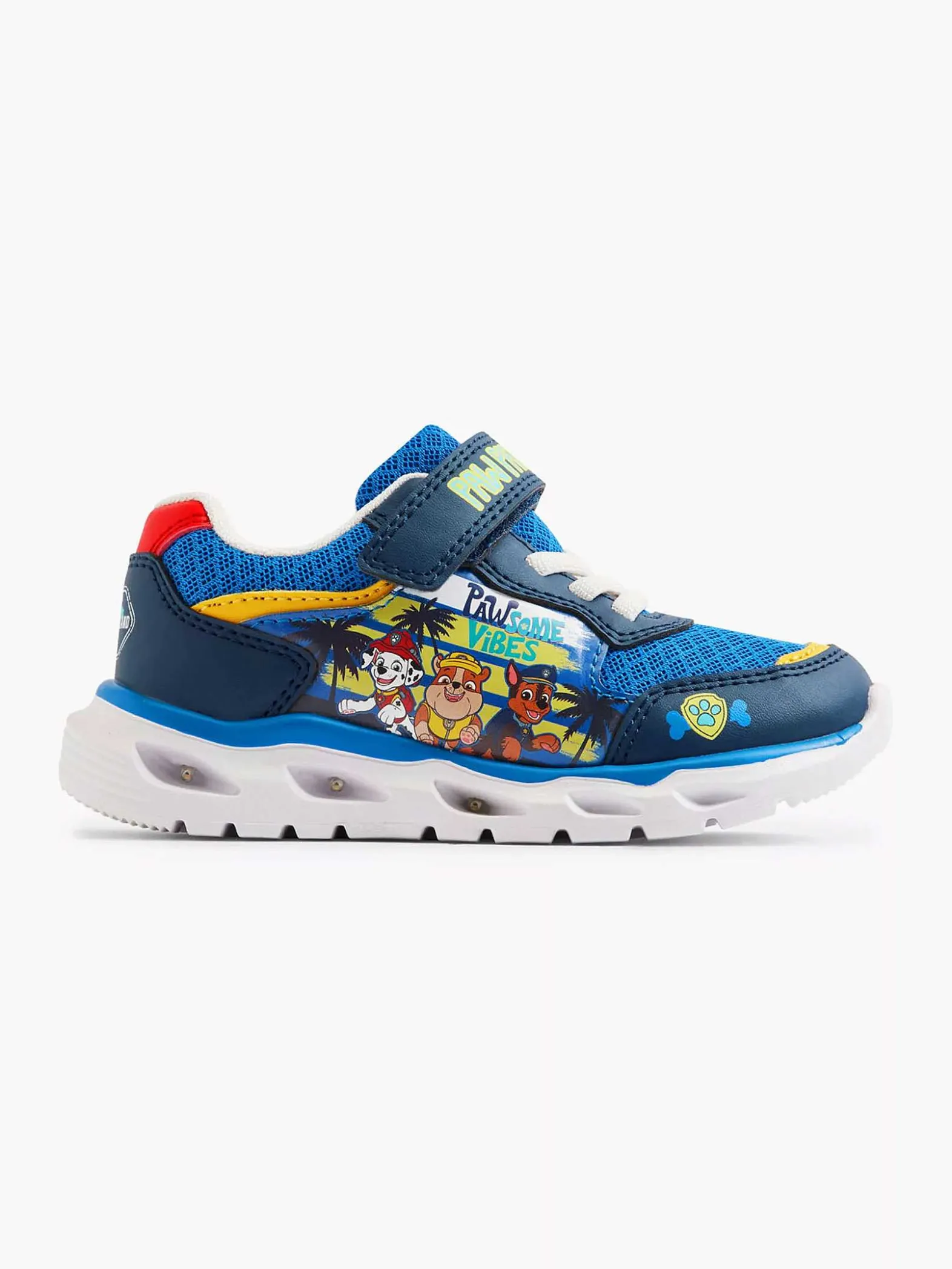 PAW Patrol Donkerblauwe Sneaker Lichtjes-Kinderen Jongensschoenen
