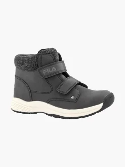 FILA Donkergrijze Boot Klittenband-Kinderen Jongensschoenen