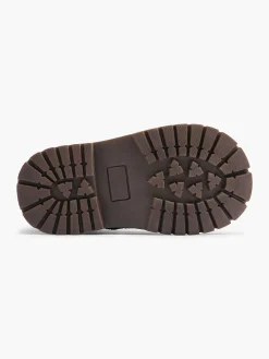 Vty Donkergroene Veterboot-Kinderen Babyschoenen