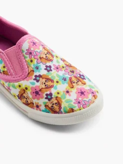 PAW Patrol Gekleurde Canvas Instapper Bloemen-Kinderen Jongensschoenen