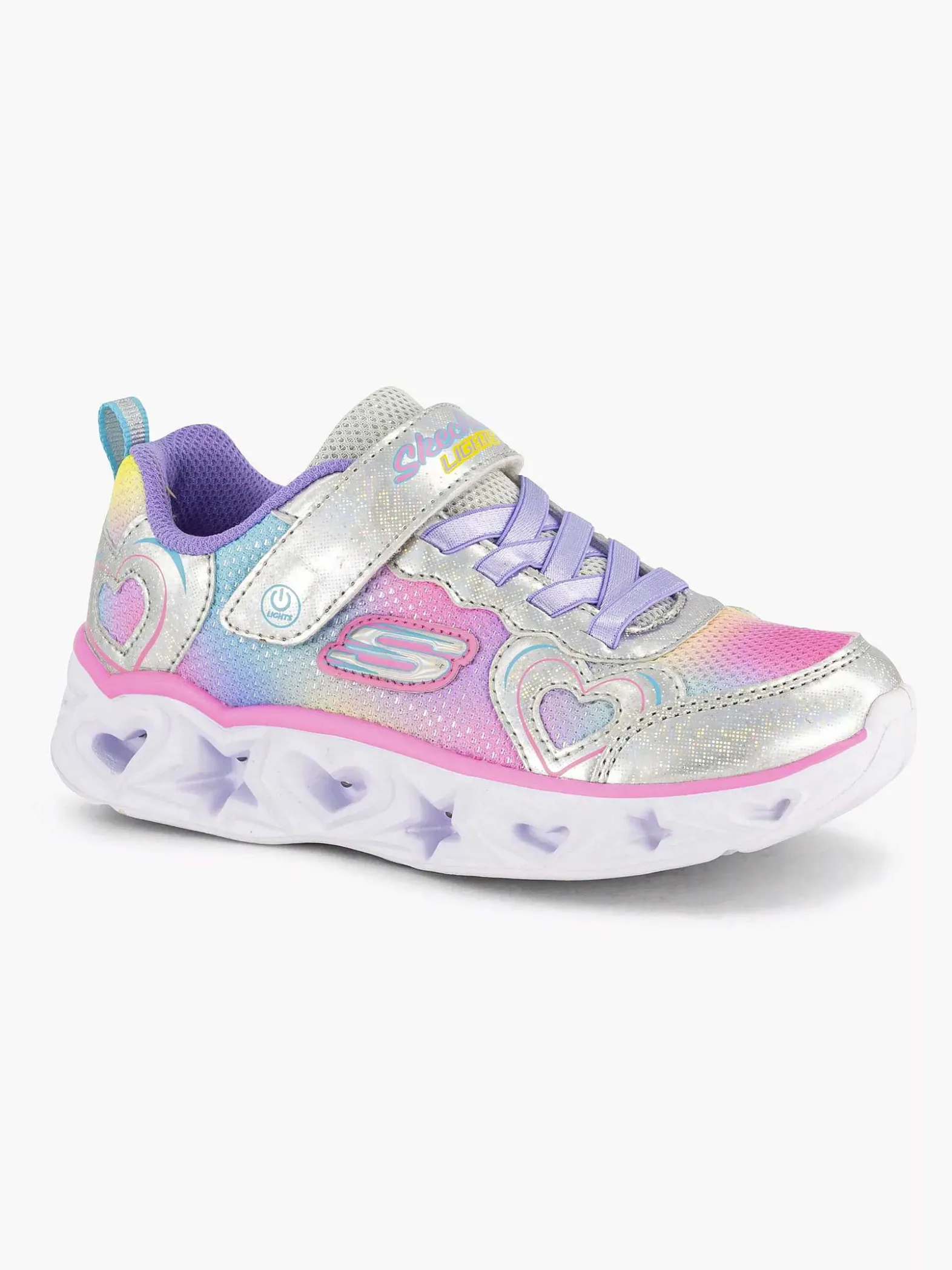 Skechers Gekleurde Sneaker Lichtjes-Kinderen Babyschoenen