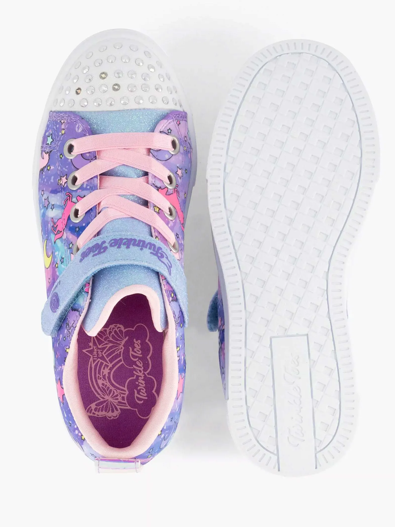 Skechers Gekleurde Twinkele Sparks - Unicorn Drea-Kinderen Jongensschoenen