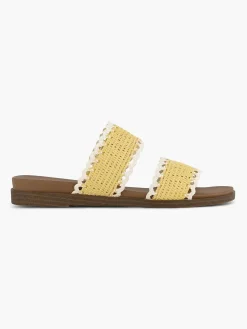 Graceland Gele Slipper-Dames Slippers