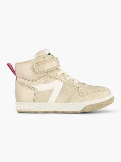 Cupcake Couture Gouden Hoge Sneaker-Kinderen Jongensschoenen