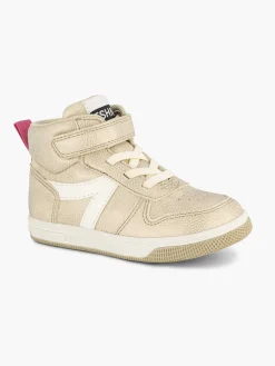 Cupcake Couture Gouden Hoge Sneaker-Kinderen Jongensschoenen