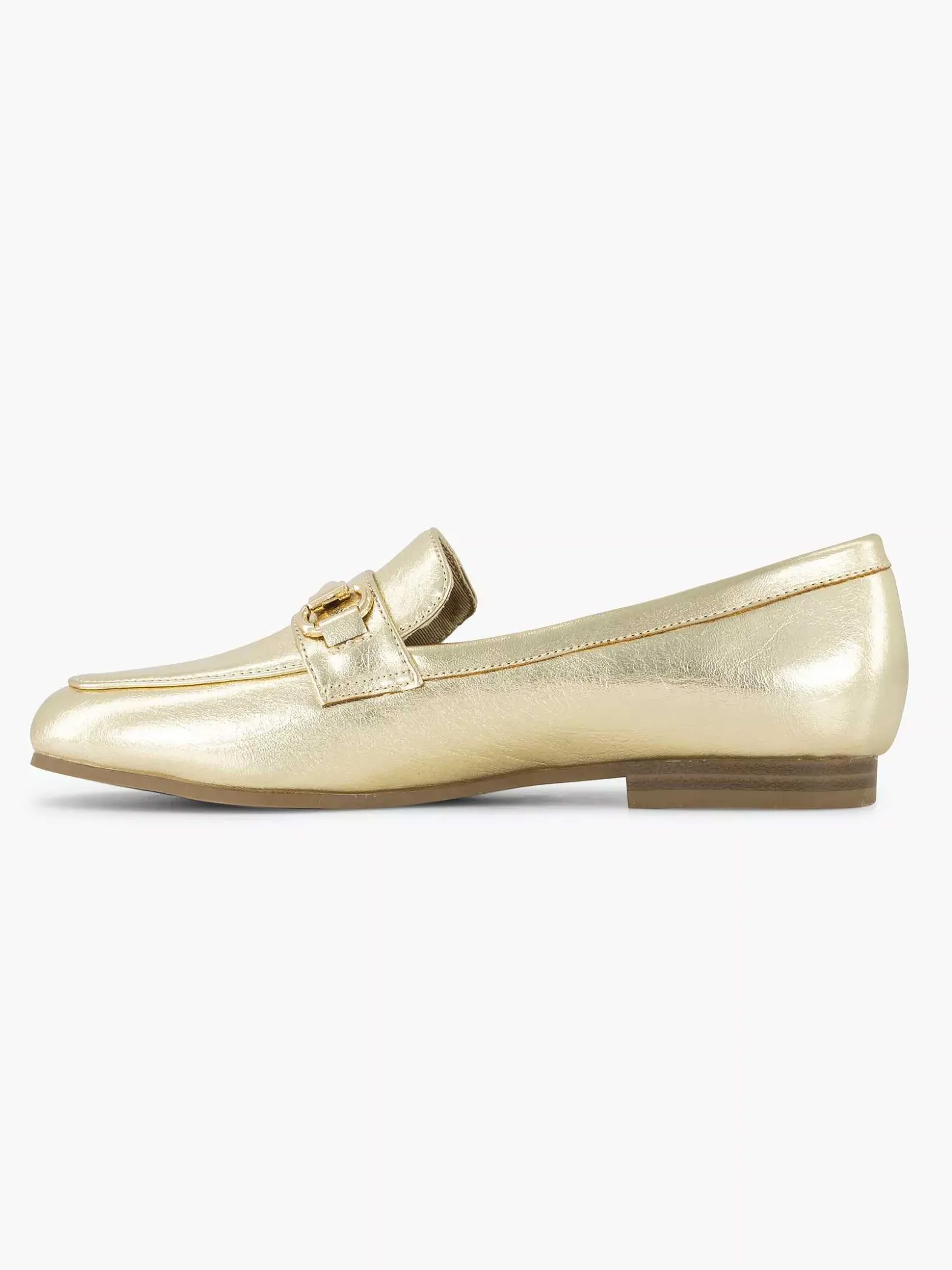 Graceland Gouden Loafer Sierketting-Dames Instappers