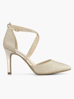 Graceland Gouden Pump Glitter-Dames Pumps