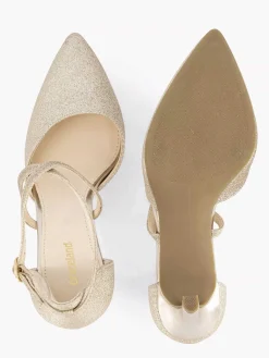 Graceland Gouden Pump Glitter-Dames Pumps