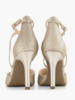 Graceland Gouden Pump Glitter-Dames Pumps