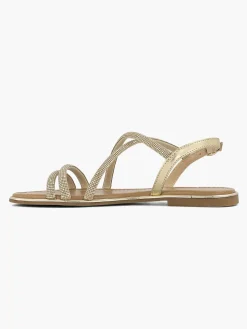 Graceland Gouden Sandaal-Dames Sandalen