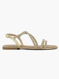Graceland Gouden Sandaal-Dames Sandalen