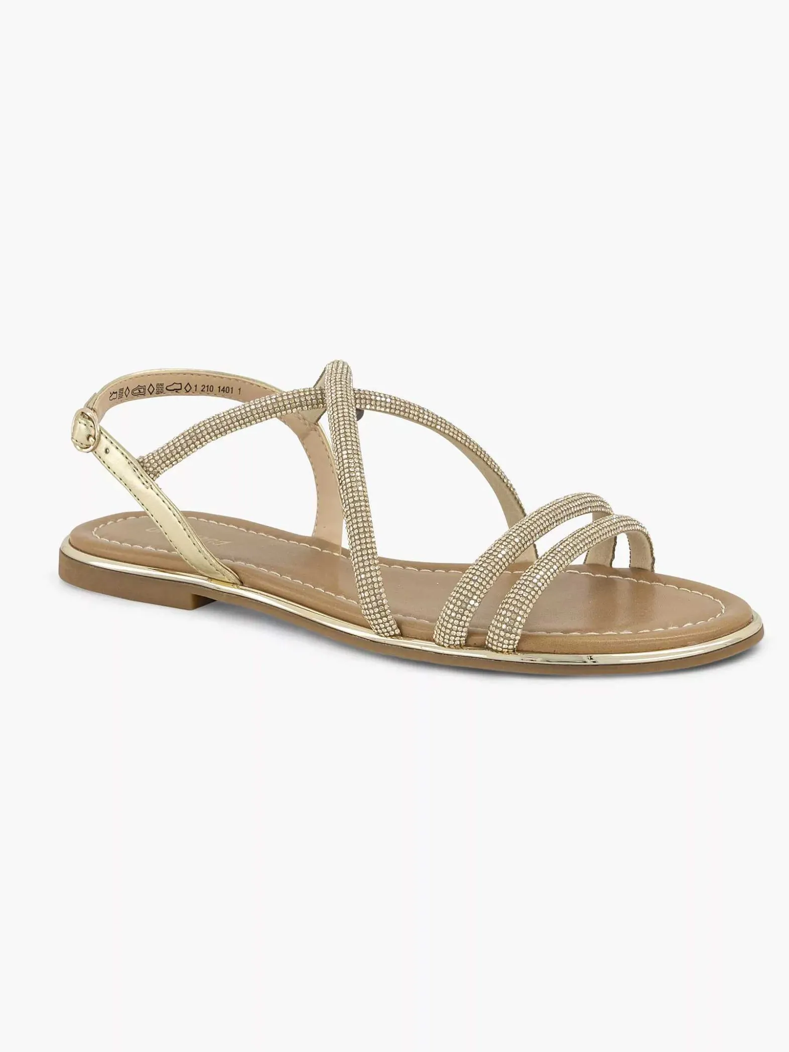 Graceland Gouden Sandaal-Dames Sandalen