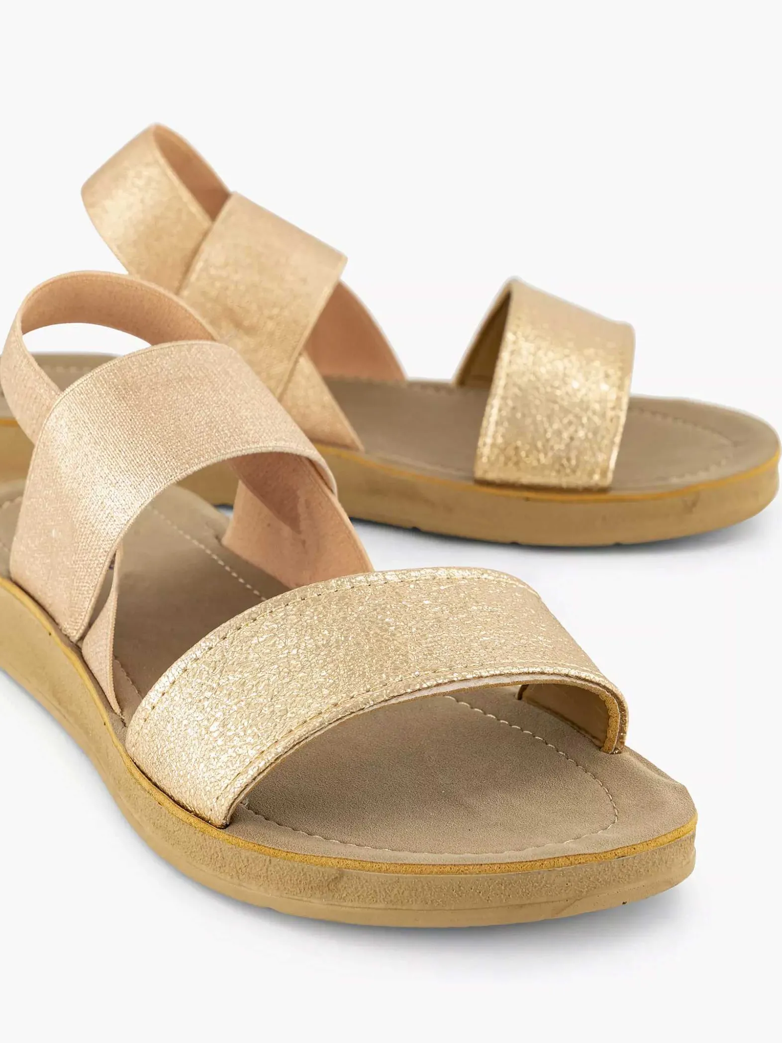 Graceland Gouden Sandaal-Dames Sandalen