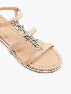 Graceland Gouden Sandaal Sierketting (Falsche Bilder)-Dames Sandalen