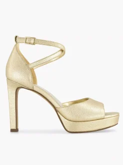 Graceland Gouden Sandalette-Dames Pumps