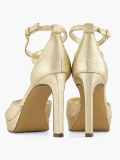 Graceland Gouden Sandalette-Dames Pumps