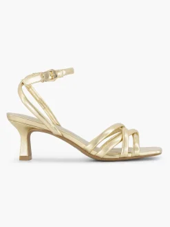 Graceland Gouden Sandalette-Dames Sandalen