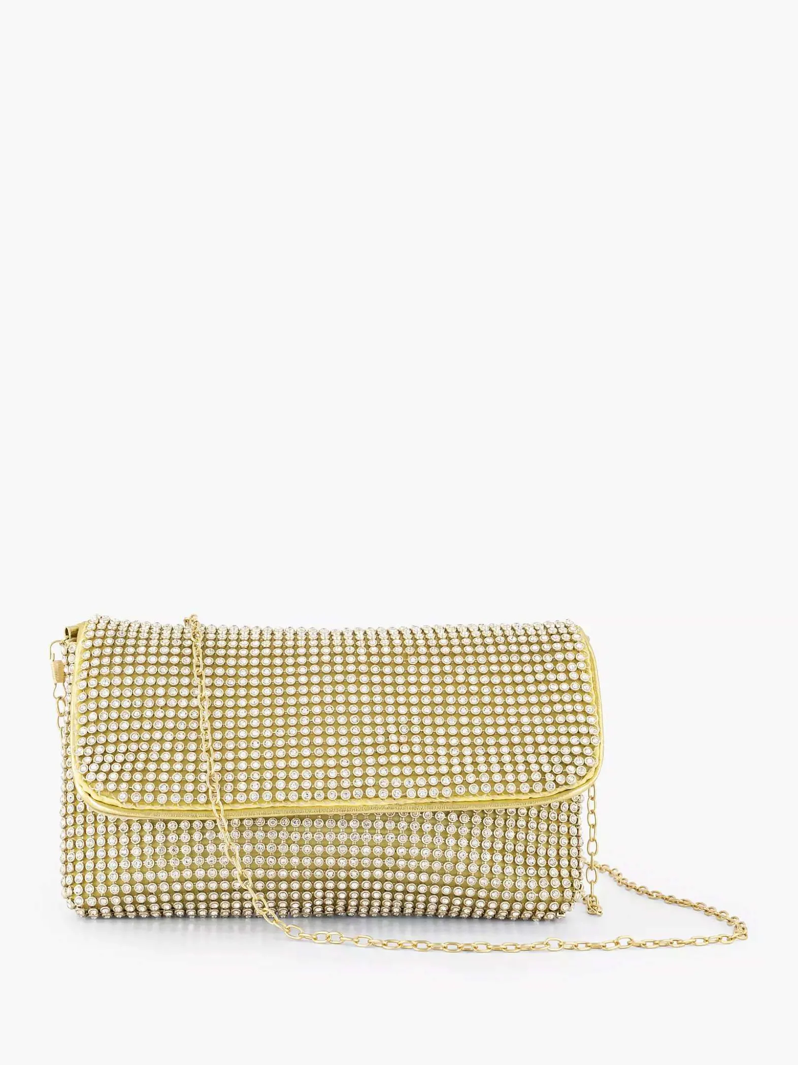 Graceland Gouden Schoudertas Steentjes-Dames Online Exclusive Accessoires