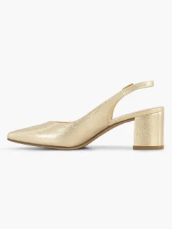 Graceland Gouden Slingback-Dames Pumps