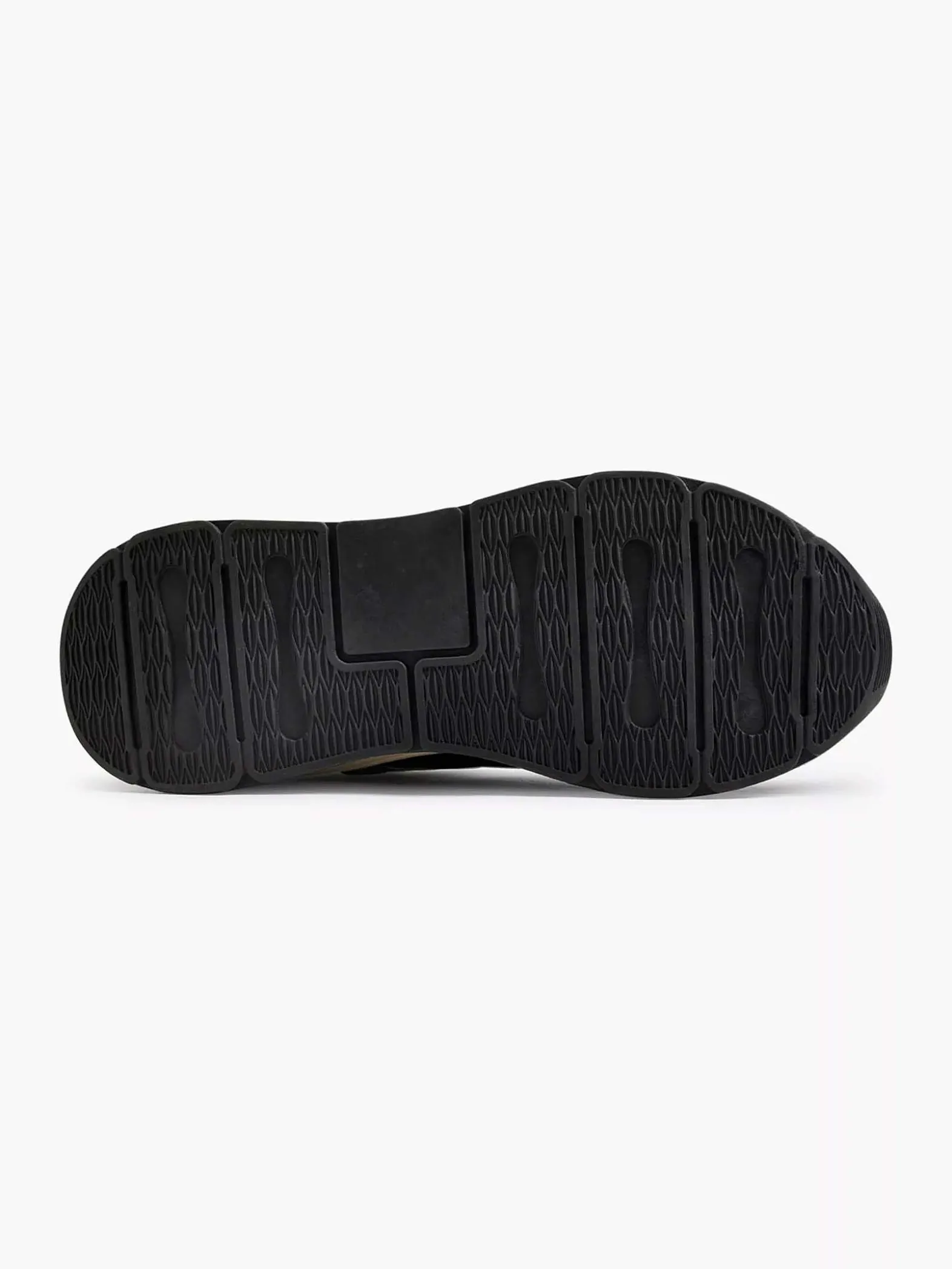 Oxmox Grijze Chunky Sneaker-Dames Sneakers