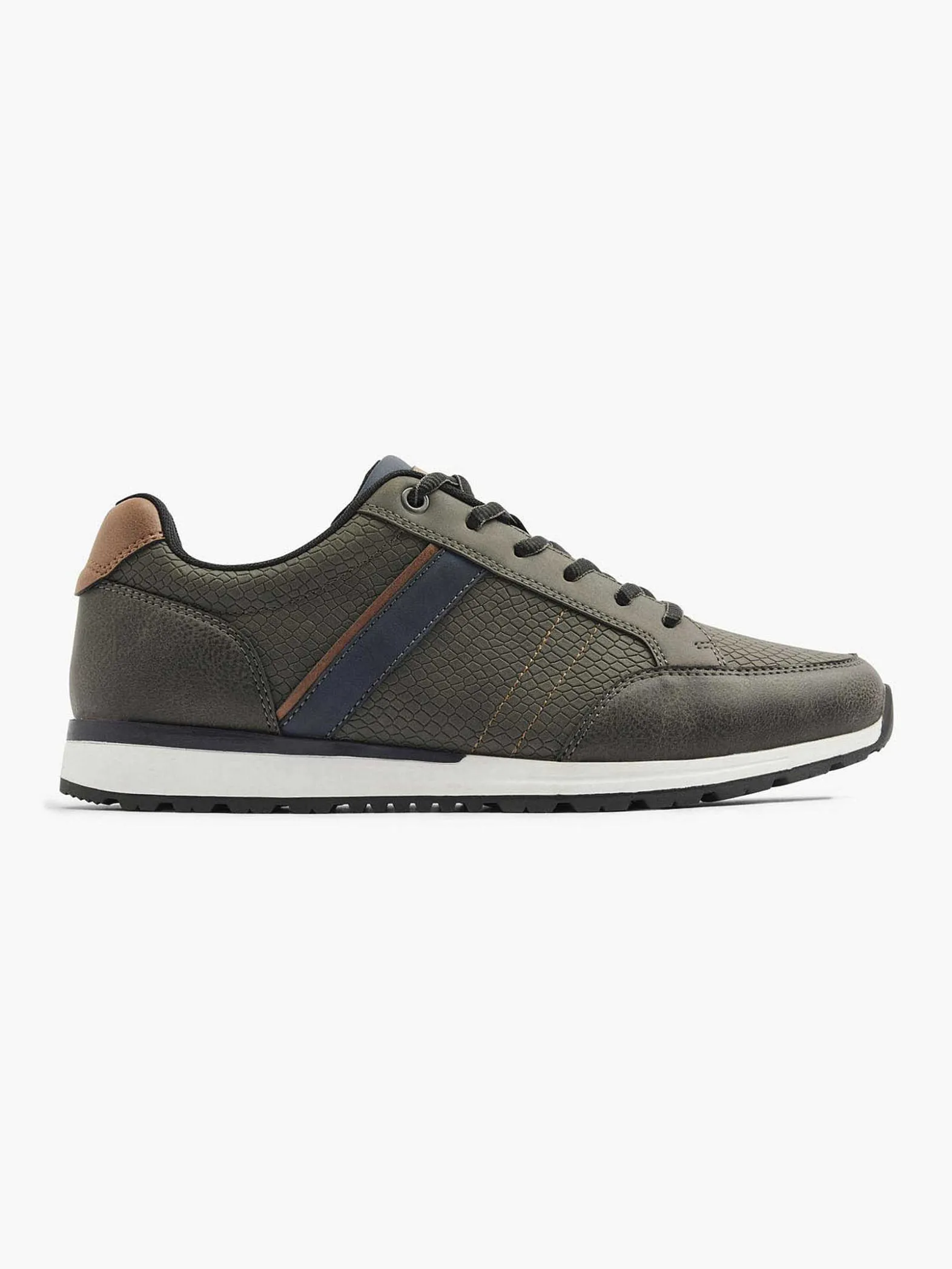 Memphis One Grijze Chunky Sneaker-Heren Sneakers