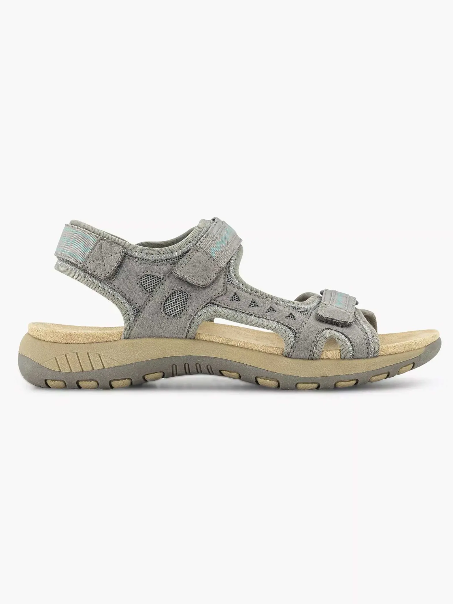 Easy Street Grijze Comfort Sandaal-Dames Comfort Schoenen