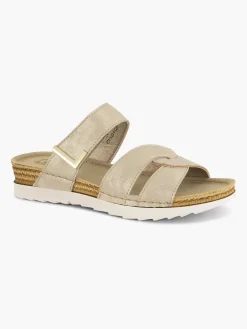 Easy Street Grijze Comfort Slipper-Dames Comfort Schoenen