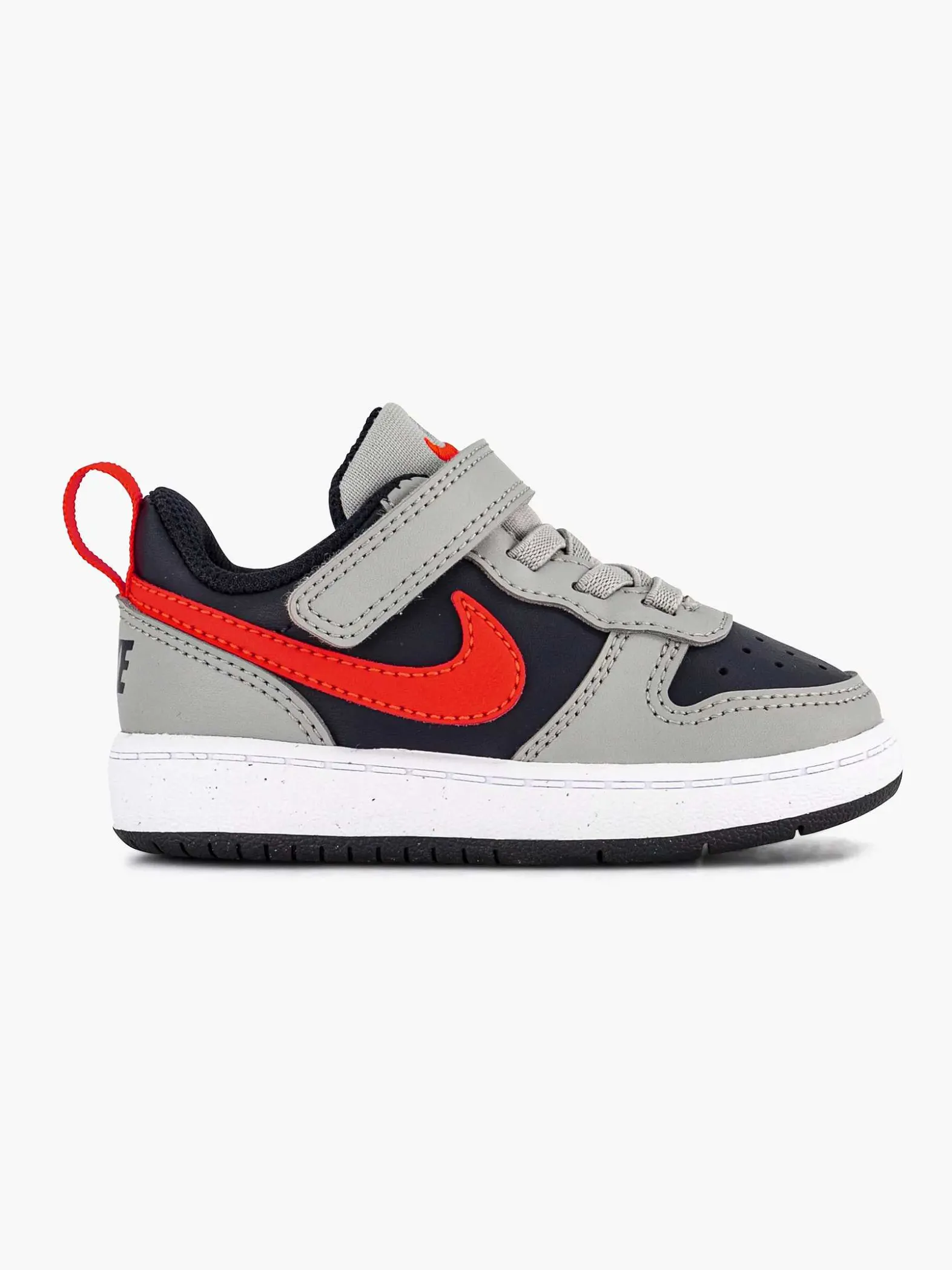Nike Grijze Court Borough Low Recraft-Kinderen Jongensschoenen