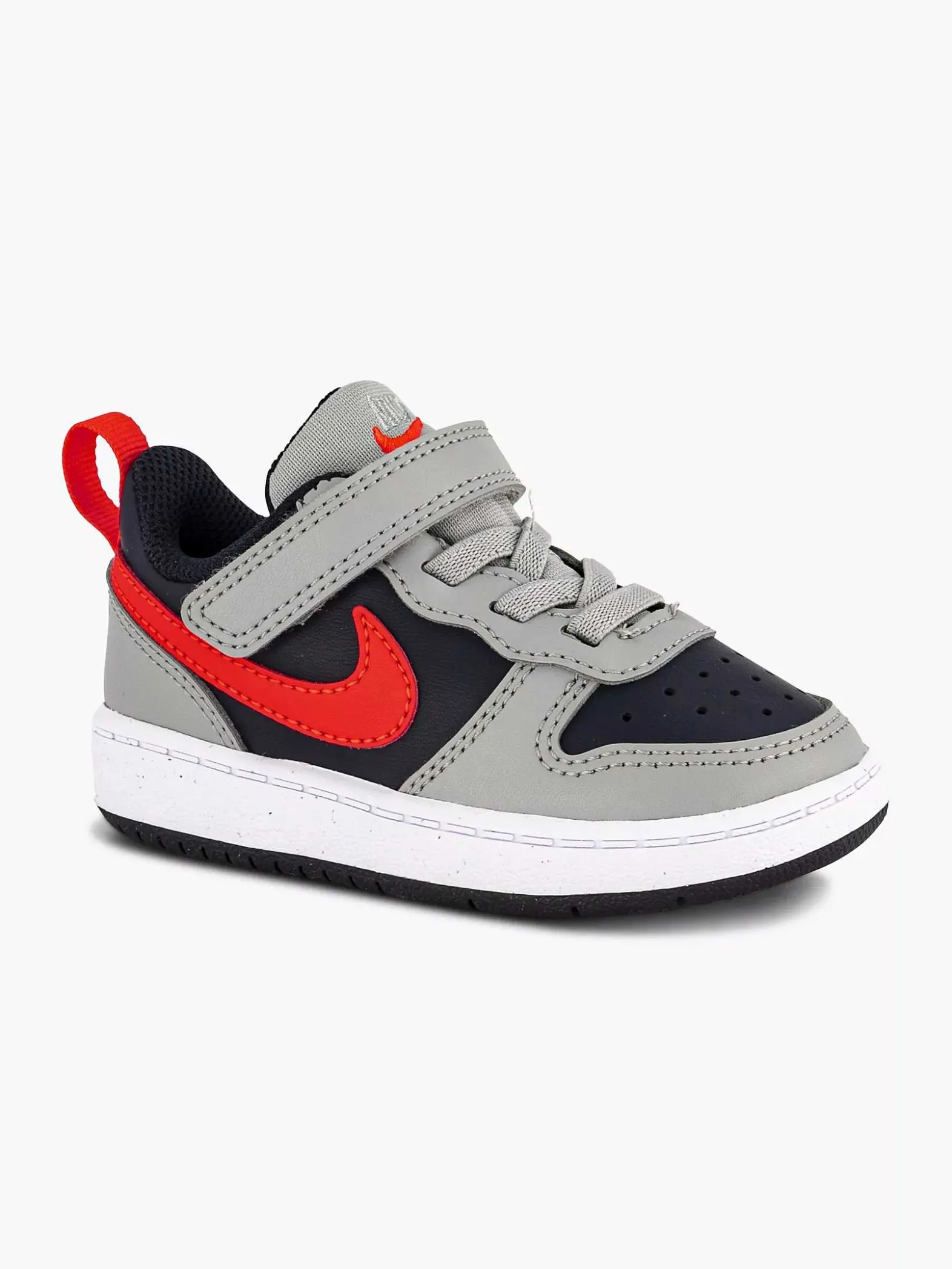 Nike Grijze Court Borough Low Recraft-Kinderen Jongensschoenen