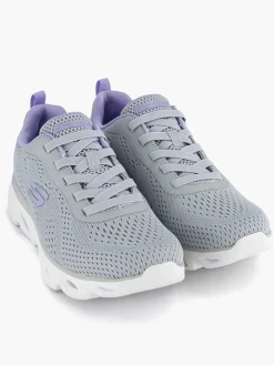 Skechers Grijze Glide - Lite - Back Slide-Dames Sneakers