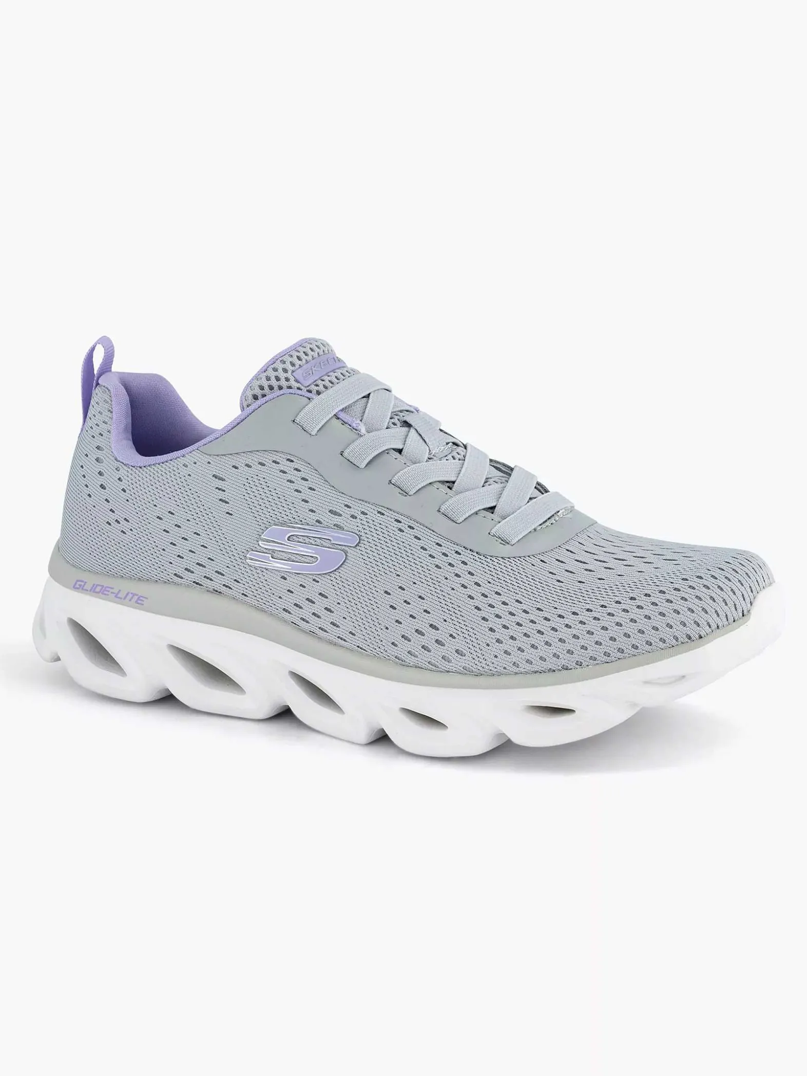 Skechers Grijze Glide - Lite - Back Slide-Dames Sneakers