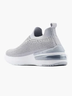 Graceland Grijze Instapper-Dames Sneakers
