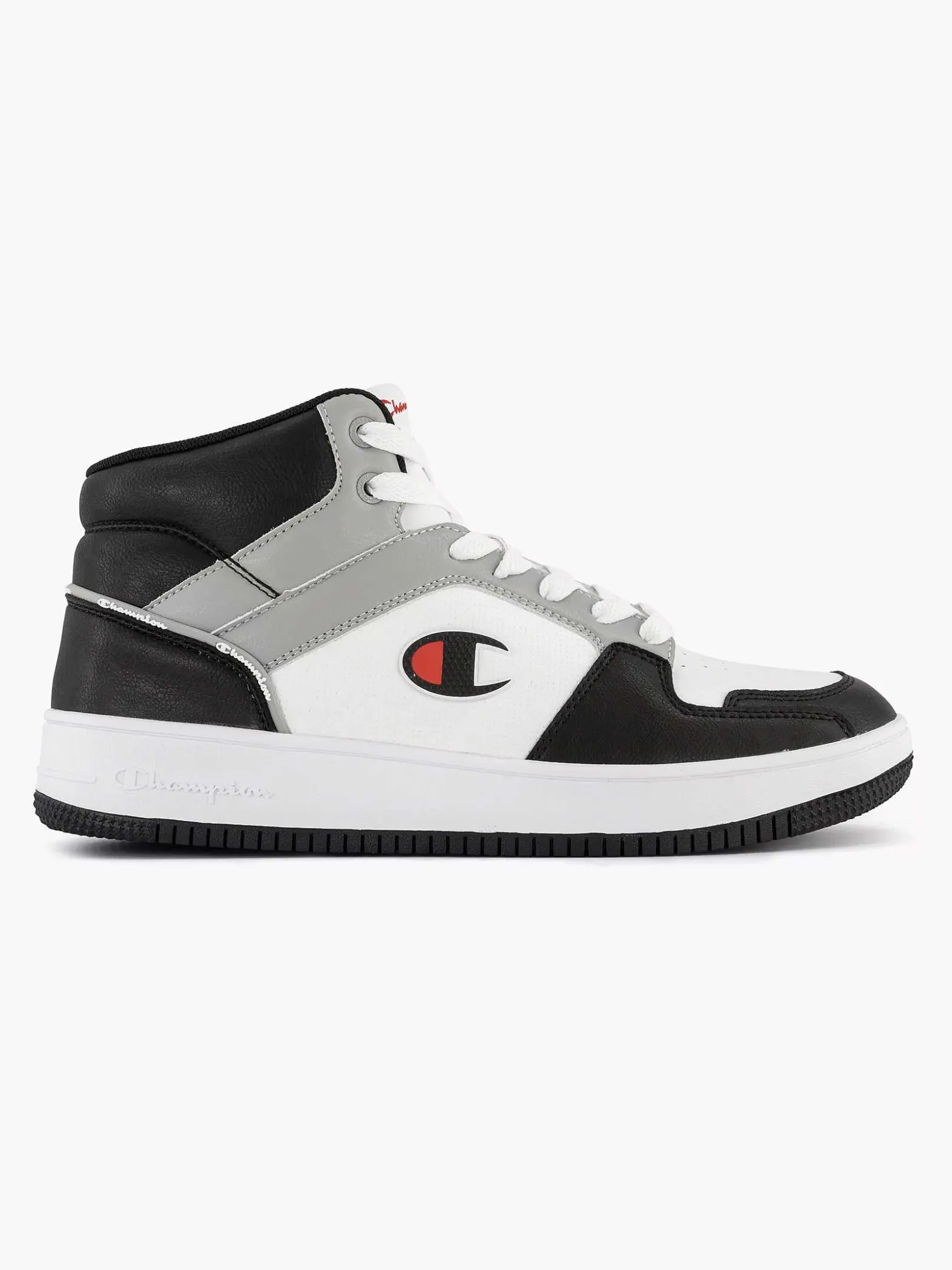 Champion Grijze Rebound 2.0 Mid-Heren Sneakers