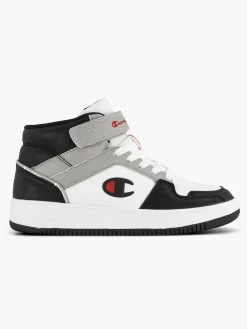 Champion Grijze Rebound 2.0 Mid B-Kinderen Jongensschoenen