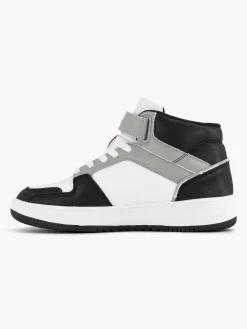 Champion Grijze Rebound 2.0 Mid B-Kinderen Jongensschoenen
