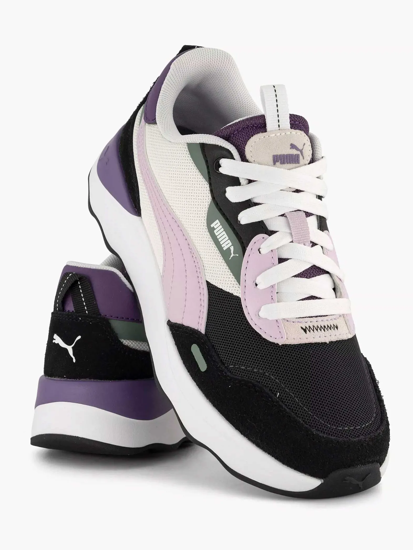 Puma Grijze Runtamed Platform-Dames Sneakers