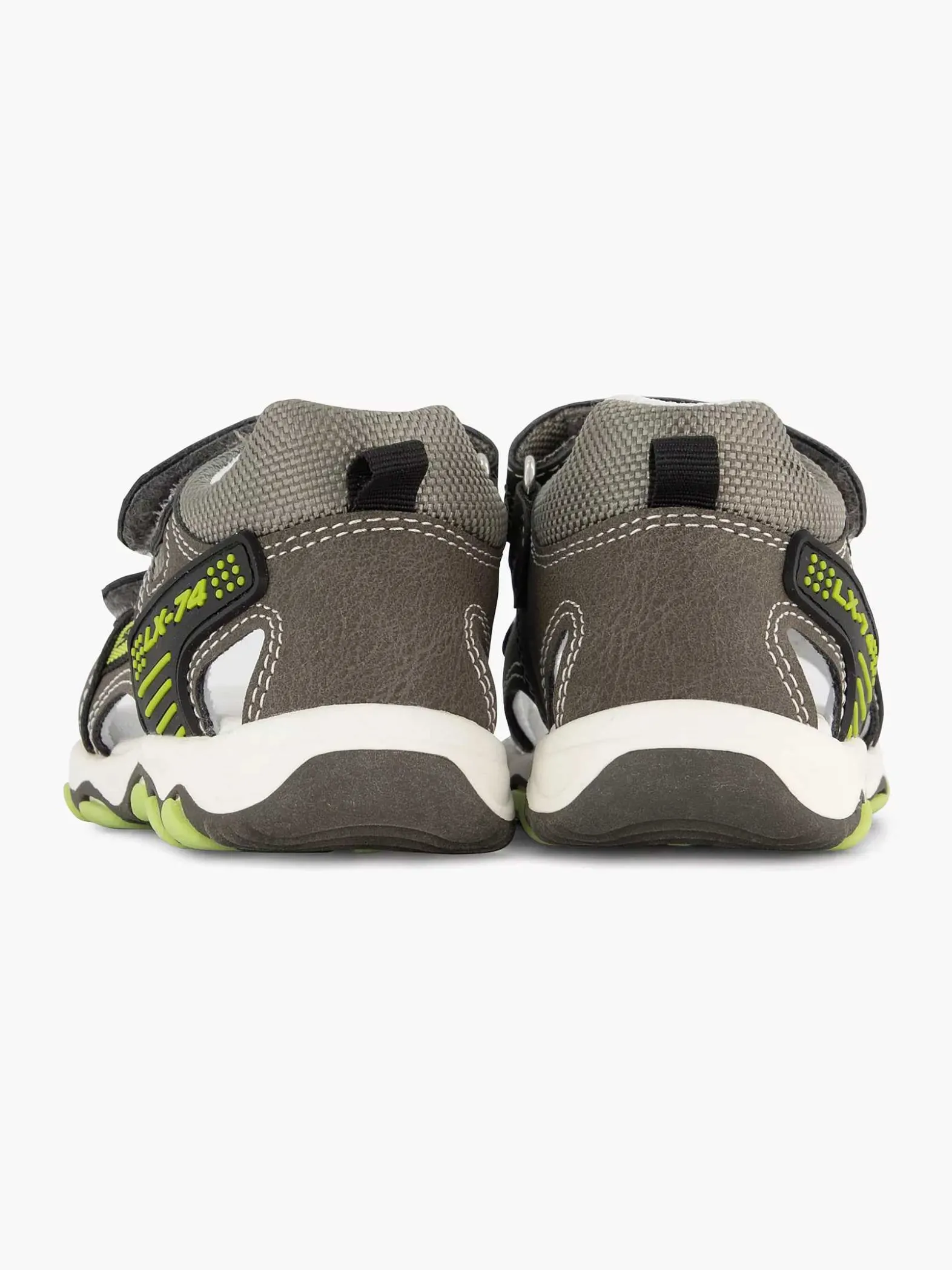 Bobbi-Shoes Grijze Sandaal-Kinderen Jongensschoenen
