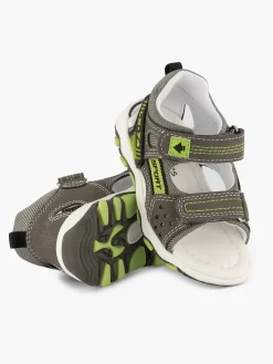 Bobbi-Shoes Grijze Sandaal-Kinderen Jongensschoenen