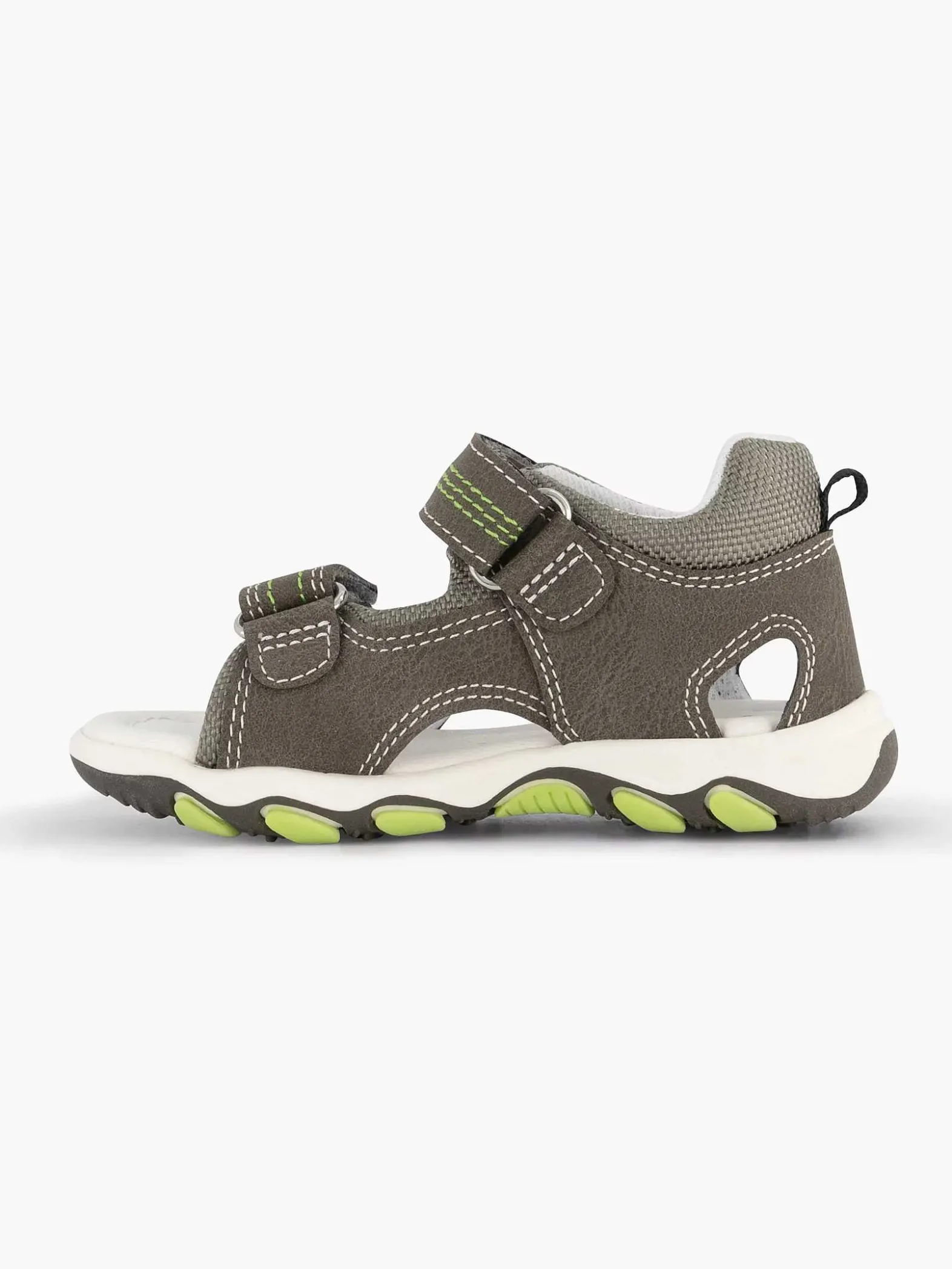 Bobbi-Shoes Grijze Sandaal-Kinderen Jongensschoenen