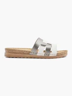 Easy Street Grijze Slipper-Dames Slippers