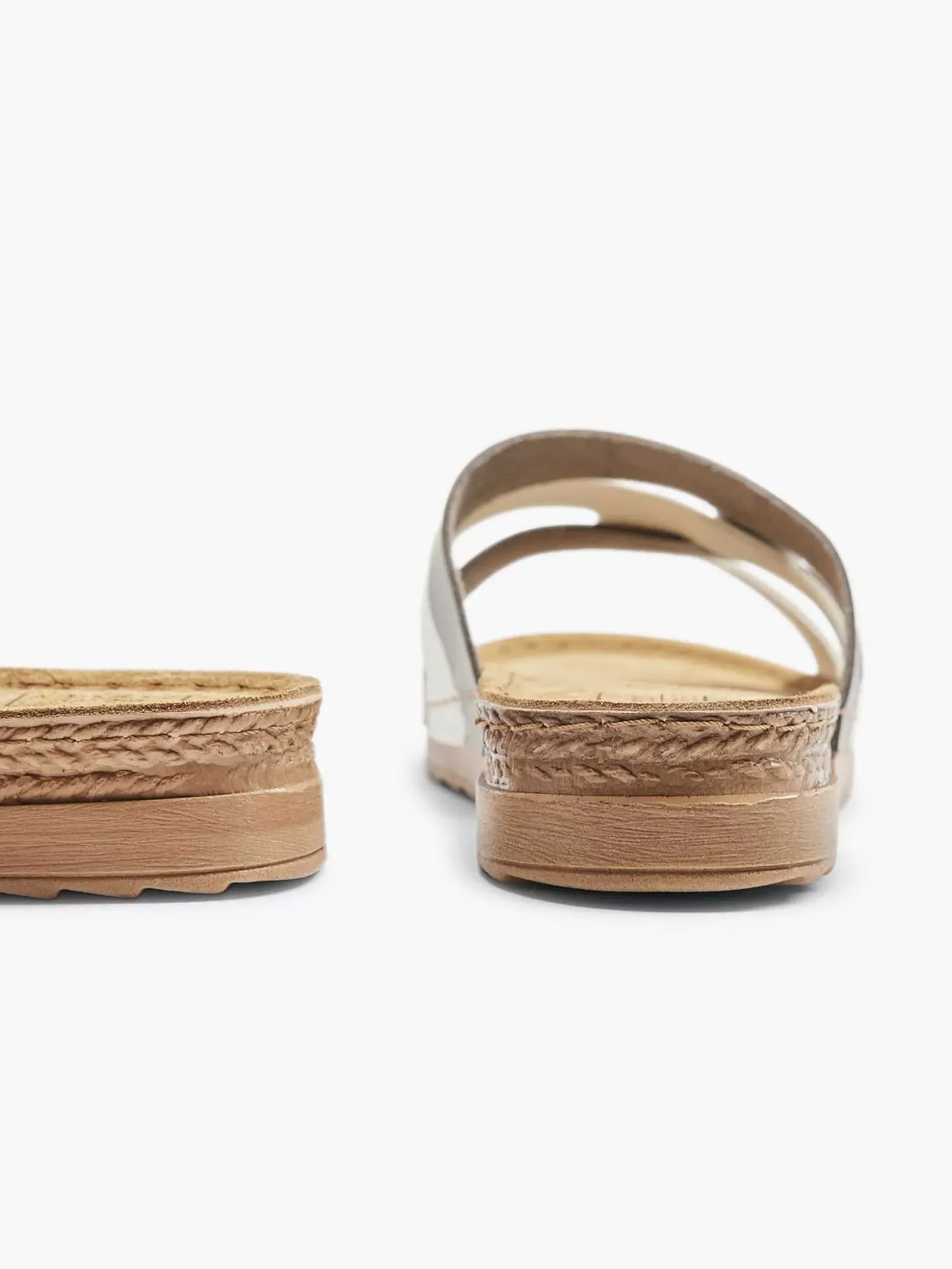 Easy Street Grijze Slipper-Dames Slippers