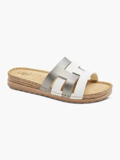 Easy Street Grijze Slipper-Dames Slippers