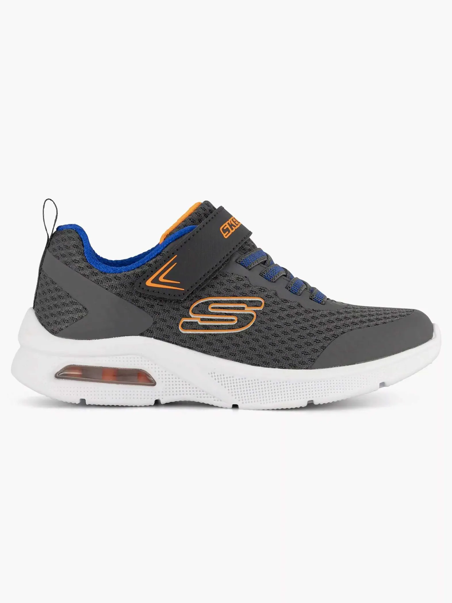 Skechers Grijze Sneaker-Kinderen Jongensschoenen