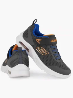 Skechers Grijze Sneaker-Kinderen Jongensschoenen