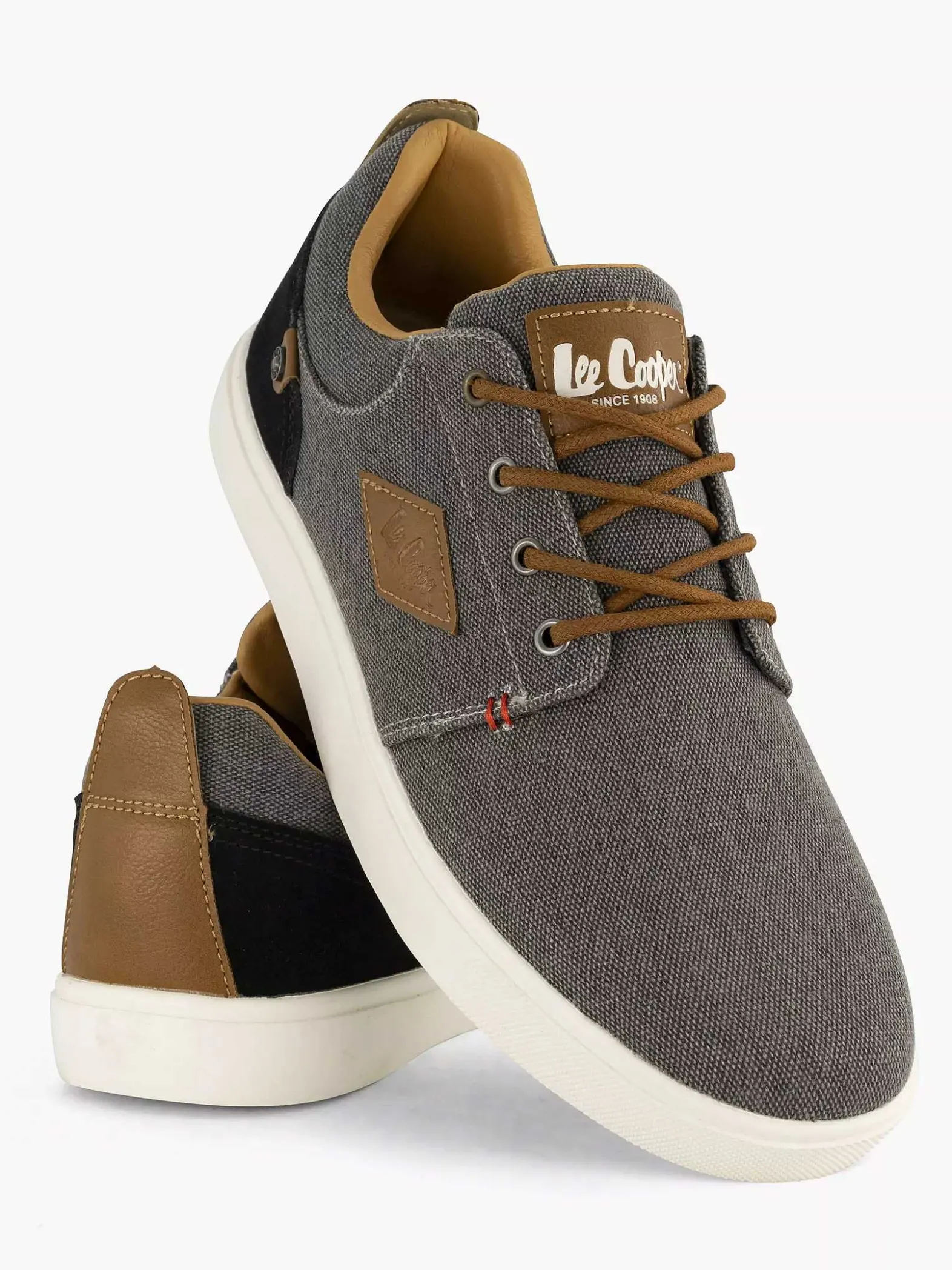Lee Cooper Grijze Sneaker-Heren Sneakers