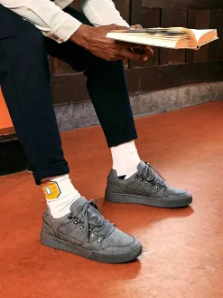 Memphis One Grijze Sneaker-Heren Sneakers