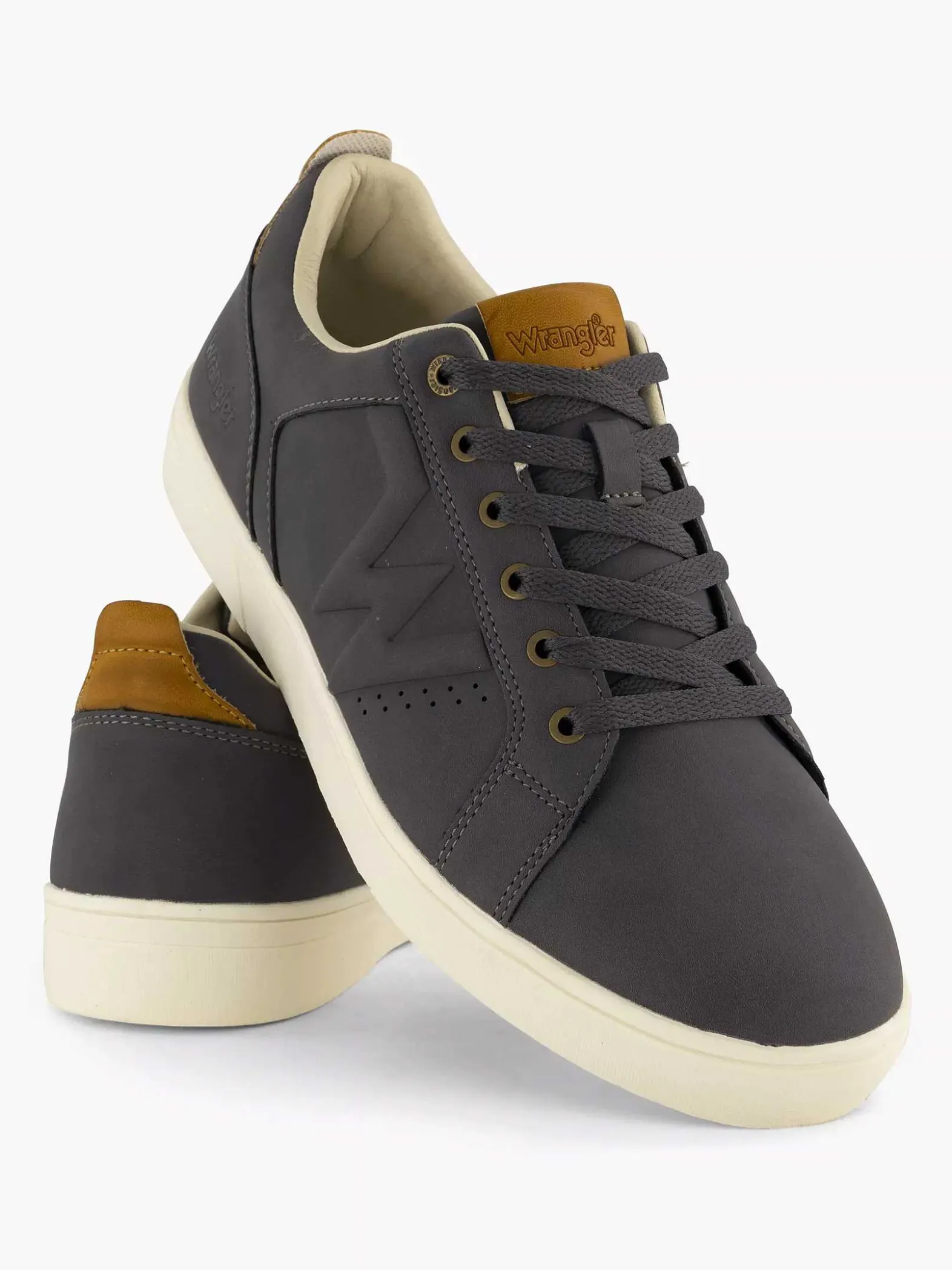 Wrangler Grijze Sneaker-Heren Sneakers